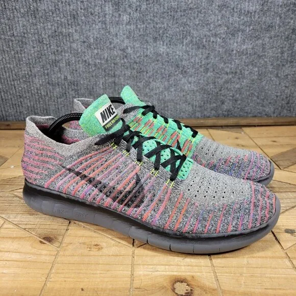 Nike Shoes Nike Mens Free Rn Flyknit Size Running Shoes